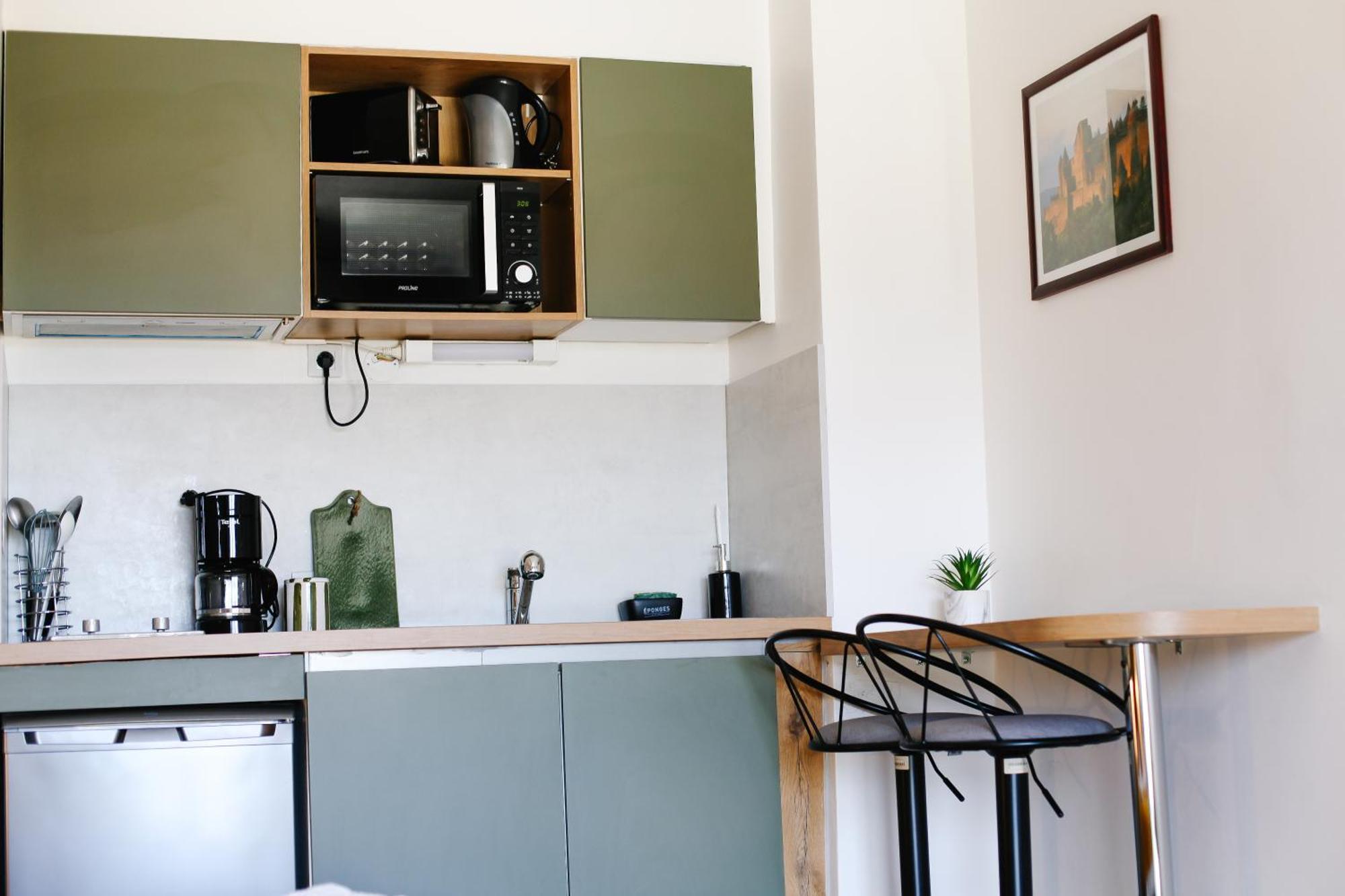 Studio Avec Parking Vue Sur La Cite De 卡尔卡松 外观 照片