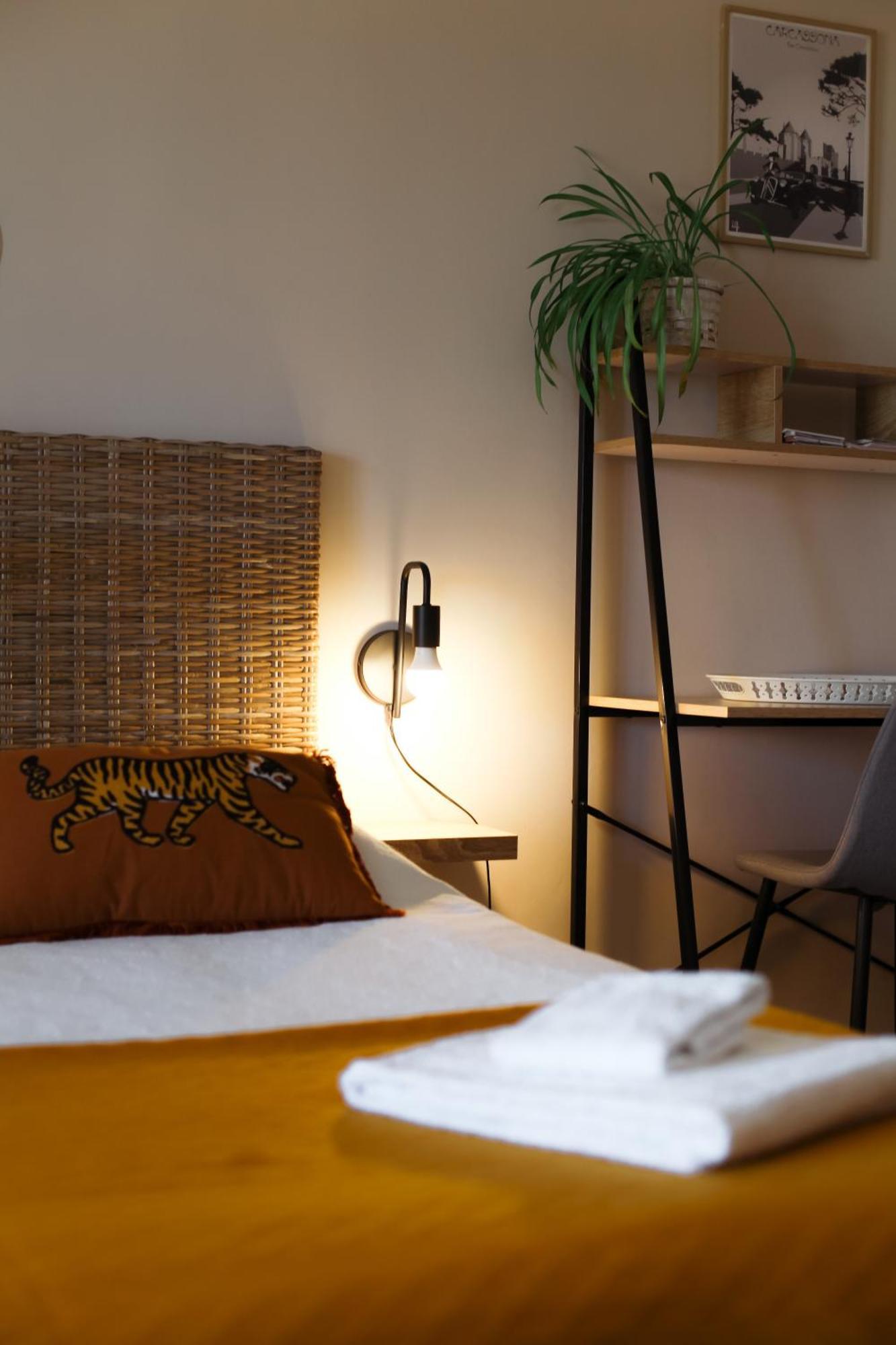 Studio Avec Parking Vue Sur La Cite De 卡尔卡松 外观 照片